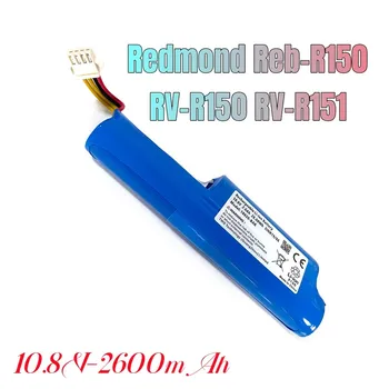 100% Original. 10.8 V 2600mAh Bateria de Lítio Recarregável Adequado Para Redmond Vermelho-R150 RV-R150 RV-R151 Aspirador de pó