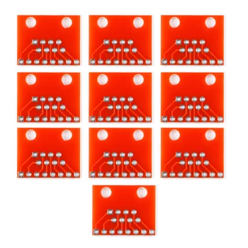 10PCS Portátil Conectores Modulares / Ethernet Conectores RJ45 Placa da Fuga do Conector do Adaptador de Módulo de Placa