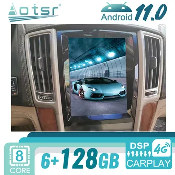 128G Rádio do Carro Para Cadillac SLS STS 2007-2012 Tesla Android 11 receptor Estéreo Central Multimídia, Leitor de DVD Gps de Navegação DSP