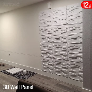 12pcs 50x50cm 3D do painel de parede Geométrico linha 3D adesivo de parede papel de parede mural de design de diamante decoração de azulejos 3d molde 90 estética do quarto