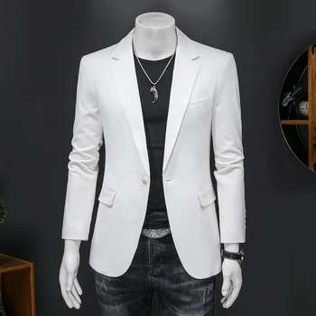 2023 Primavera de Homens de Negócios de moda Casual paletó Banquete de casamento terno profissional de terno formal superior S-5XL de tamanho completo