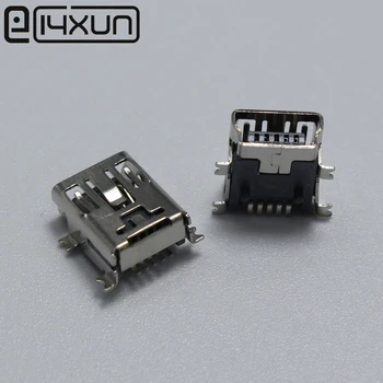 20pcs Mini USB 5Pin Fêmea Conector de Solda SMT Pin Plug Jack DIY Conectores