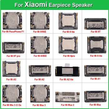 2Pcs/muito Top Fone de Ouvido alto-Falante do Receptor Para o XiaoMi PocoPhone F1 Mi A1 A2 A3 9 9T 8 Pro SE Max 2 3 lite Fone de ouvido Peças de Reparo