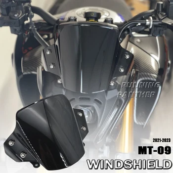 3 cores de Acessórios da Motocicleta pára-brisa Deflector de Vento pára-Brisas 2021 2022 2023 Para a Yamaha MT09 MT MT 09-09 mt09