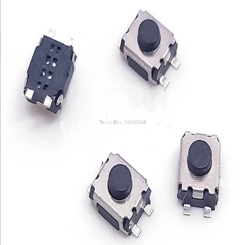 3000pcs 3*4*2 Micro Botão Tact switch de 4 Pinos SMD Pequena Tartaruga Dupla Mola 3x4x2MM Interrupteur Tablette Na Fita