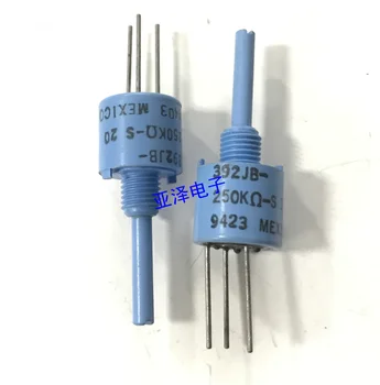 392JB-250-S potenciômetro giratório 250K multa eixo 22MM resistor ajustável