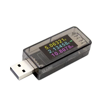 A1 carga rápida engana carregamento de telemóvel detector de instrumento de medição testador de USB visor digital voltímetro de corrente