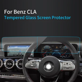 Adesivos De Carros Protetor De Tela Para O Benz Cla 2023 Navigator Visor De Vidro Temperado De Película Protetora De Carro Acessórios Para Veículos