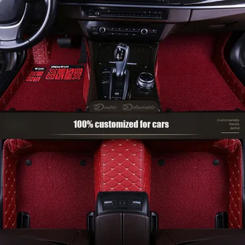 Auto De Interiores Tapetes Para Ford Ecosport 2017 2016 2015 2014 2013 De Carro Tapetes De Couro Personalizado, Decoração Estilo Proteger Tapetes