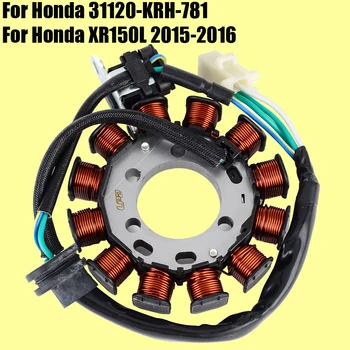 Bobina do estator para Honda XR150L 2015 2016 31120-KRH-781 Moto Gerador de Magneto Bobina XR 150L 150 L