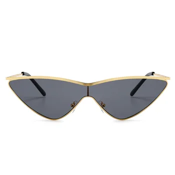 Boyarn 2022 Novo Gradiente de Fornecimento de Uma peça de Olho de Gato Triângulo Moda Para Homens Mulheres UV400 Óculos de sol Óculos de Sol