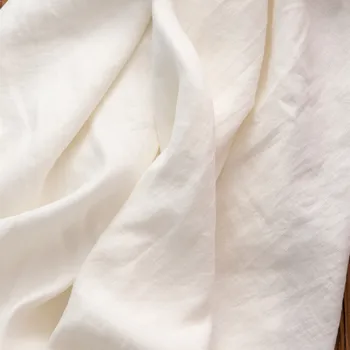 Branca de Arte Tecido de Linho Linho Vestuário de Tecido vestido Vestido de Calça, Camisa Casaco de Linho Tecido para Roupas