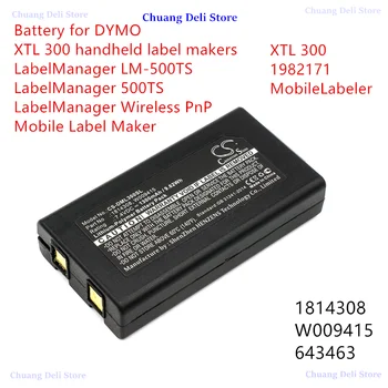 Cameron Sino 1814308 W009415 643463 Impressora Portátil de Bateria para DYMO XTL 300 1982171 MobileLabeler LabelManager LM-500TS