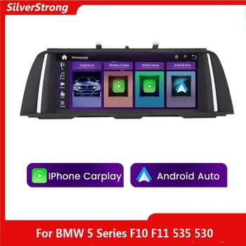 De 10,25 polegadas Auto Multimídia sem Fio da Apple CarPlay,Android Auto Para a BMW 5 serise F10 F11 525 530 535 2011-2016 Unidade principal,Monitor de