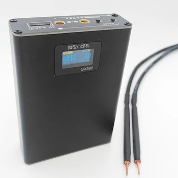 Digital OLED Cor do Visor Inteligente da Bateria Lugar-Máquina de solda com 2,1 Uma Rápida recarga Função de 110 Mudanças Ajustável
