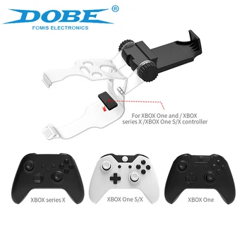 Dobe Controlador de Alça de Montagem para o Xbox Série X / S / Xbox de Um Rack de Rotação Ajustável Suporte de Clipe de Jogos Acessórios