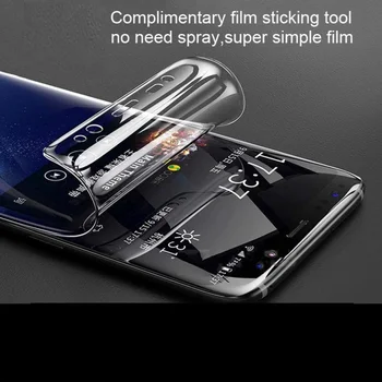 Hidrogel Película para Samsung A7 2018 A750 A6 A8 Além de Telefone do Filme Protetor de Tela para o Galaxy A9 Star Lite Pro