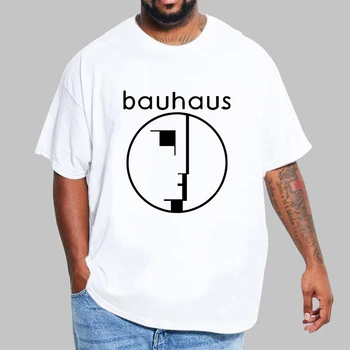 homens de algodão camiseta Bauhaus Pós-Punk Goth Rock mens verão t-shirt, camisa de Clássico da Moda dádiva Única marca de tees