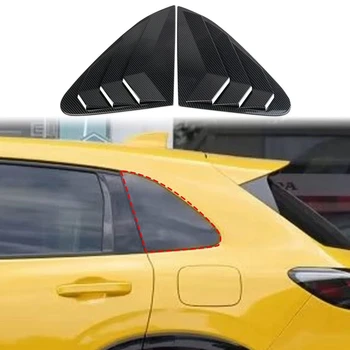 Janela lateral grelha de Ventilação Tampa Para Honda HRV 2023 Edição Norte-Americana - ABS com Fibra de Carbono