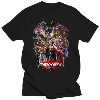 Jogo Tekken T-Shirt Para Homens E Criança Full-Figurado Camiseta