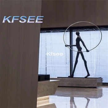 Kfsee 1Pcs Um Conjunto Prodgf de 220 cm de altura Povo Suporte de Chão Escultura
