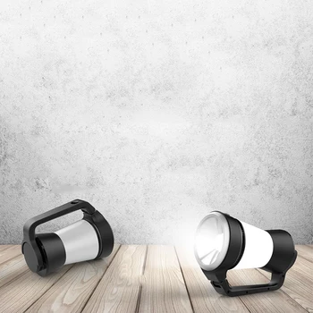 Lanterna LED Holofote Multifuncional Portátil Lanterna de Carregamento USB Ajustável Dobrável Leve Equipamento para utilização no Exterior