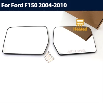 Laterais Espelho Retrovisor de Aquecimento de Vidro Aquecido, Espelho de Lente de Ajuste Para a Ford F-150 F150 XL King Ranch Raptor SuperCrew 2004-2010