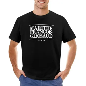Marithe François Girbaud retro fashion T-Shirt anime roupa animal print camisa para os meninos tops homens vestuário