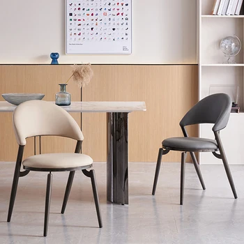 Metal Luxo Cadeiras De Jantar Nordic Hotel É Um Designer De Cozinha, Cadeiras De Escritório Mobiliário Salão Chaises Salle Manjedoura Artigos Para O Lar