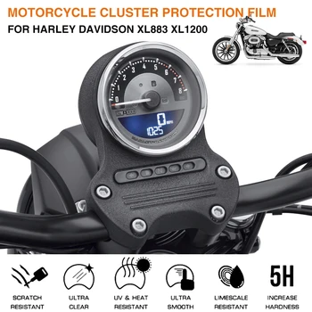 Moto Cluster de Riscar a Película da Proteção do Protetor de Tela Para Harley Davidson Sportster XL 1200 XL 883 XL1200 XL883