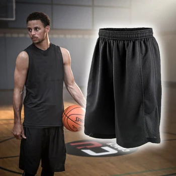 Novo Preto Basketball Shorts Confortáveis Seca Rápido, Respirável Formação Cesta-bola Jersey Esporte Executando Shorts Homens Sportswear