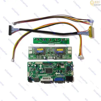 NT68676 LCD Controlador de Placa de Kit para 20.1 polegadas 1680X1050 Lcd M201EW02 compatível com HDMI+DVI+VGA+Áudio