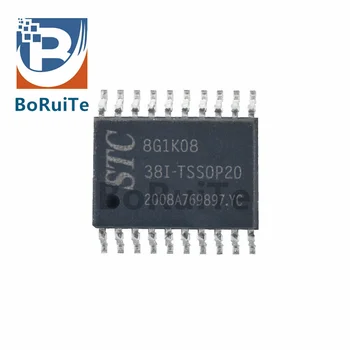 Original STC8G1K08-38I-TSSOP20 avançado 1T 8051 único chip microcontrolador microcontrolador MCU