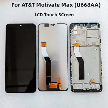 Para a AT&T Motivar Max (U668AA) do ecrã LCD e do Digitador da tela de Toque U668AA Tela de exibição do módulo acessórios