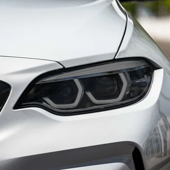 Para a BMW M2 F87 Concorrência CS 2016-No Farol do Carro Película Protetora Matiz Farol lanterna traseira Transparente Fumado Preto TPU Adesivo