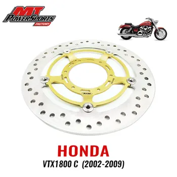 Para a Honda, VTX1800 C 2002 2003 2004 2005 2006 2009 Inoxidável Freio Dianteiro Disco Flutuante de Freios Sistema de Acessórios da Motocicleta