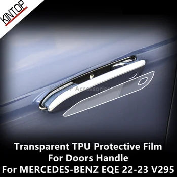 Para a MERCEDES-BENZ EQE 22-23 V295 Portas Lidar com TPU Transparente Película Protetora Anti-risco Reparação de Acessórios para Montar