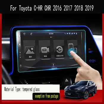 Para a Toyota C-RH CHR 2016 2017 2018 2019Car Estilo de Navegação GPS Vidro Temperado Protetor de Tela Tampa Protetora do Filme
