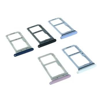 Para Samsung Galaxy Note 8 SM-N950 Prata/Preto/Azul Profundo/Cinza/Cor Roxa Único cartão SIM E o Cartão de Memória Micro SD Suporte da Bandeja de