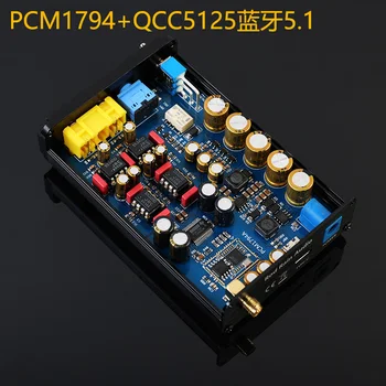 PCM1794 Bluetooth 5.1 decodificador QCC5125 suporta LDAC super CSR8675 5.0 receptor