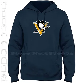 Pittsburgh-Logotipo Casacos De Moletom Para Homens Mulheres Pinguins