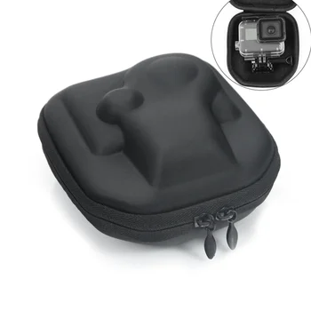 Protable Impermeável Mini Câmera de Caixa de Caso para Gopro Hero 8 7 6 5 4 3 Sessão SJCAM SJ4000 Yi 4K 2 h8r H9 Caso, os Acessórios GoPro