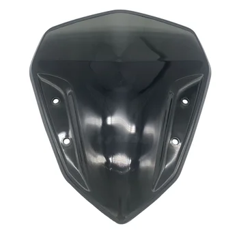 Pára-brisas da motocicleta com Lâmpada LED pára-Brisas de Ar Deflector de Vento para Aerox155