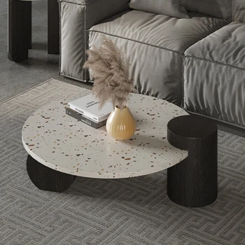 sala de estar moderna mesas de café estética permanente de luxo minimalista, a mesa de hospitalidade estudo muebles tabela de móveis para casa
