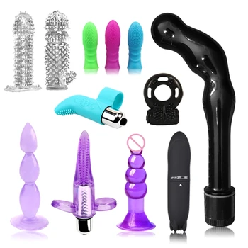 Segurança Sexx Brinquedos de Jogo Definido Engraçado BDSM Cama Escravidão Kit Vibrador para Casais Adultos