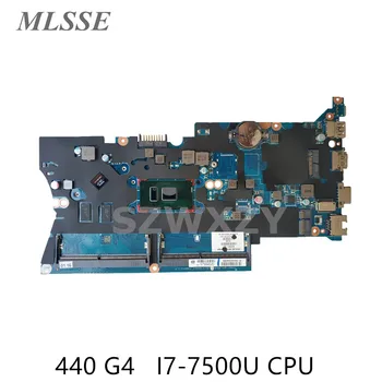 Usado Para HP Probook 440 G4 Laptop placa-Mãe DA0X81MB6E0 913101-001 913101-601 930MX 2G GPU SR2ZV I7-7500U DDR4 100% Testado
