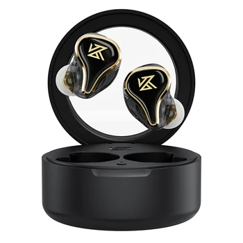 Venda superior KZ SK10 PRO TWS Compatíveis com Bluetooth, Fone de ouvido sem Fio, Controle do Toque de Fone de ouvido HiFi Stereo Baixo Esporte Headset Jogo Earb
