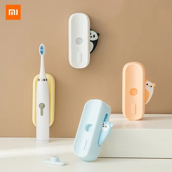 Xiaomi titular da escova de dentes pendurado na parede livre perfurados magnético da escova de dentes da cremalheira escova de dentes elétrica de armazenamento de suporte da escova de dentes