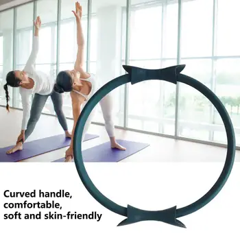 Yoga Loop NBR Espuma de Fitness Anel de Espessamento do Emagrecimento do Corpo Profissional Banda de Estiramento de Ginástica Yoga Círculo